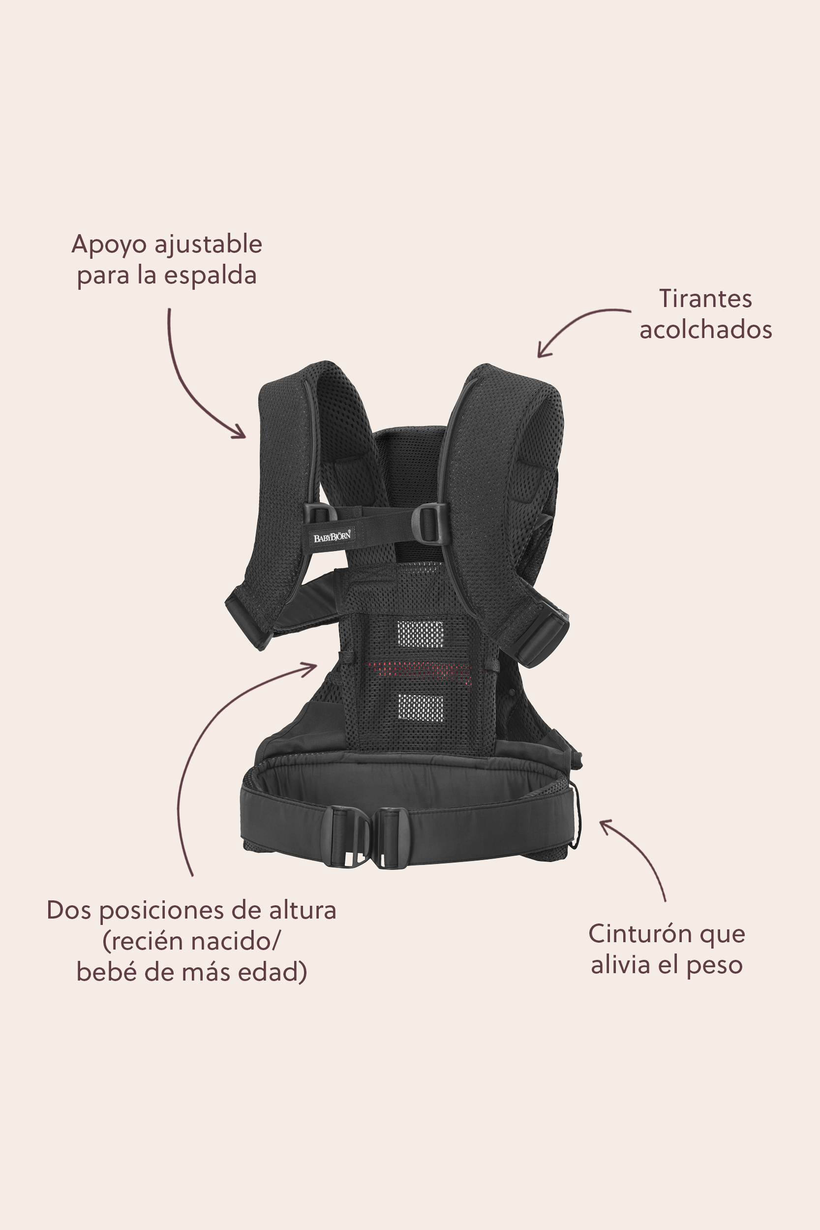 Mochila Porta Bebé One Air - BabyBjörn